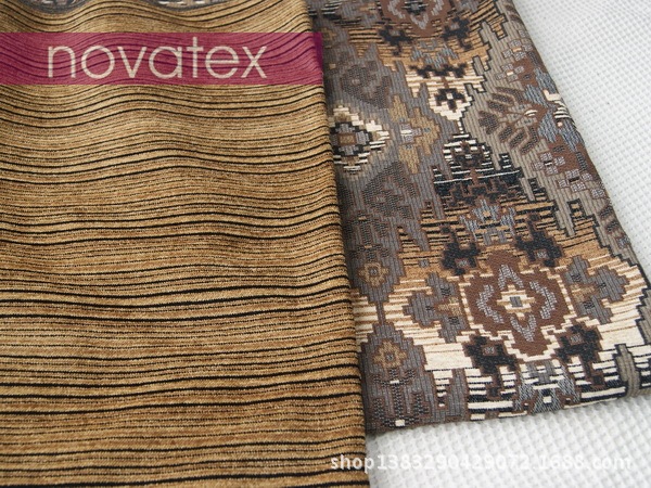 novatex 雪尼尔高档沙发布料面料装饰布软包布8275