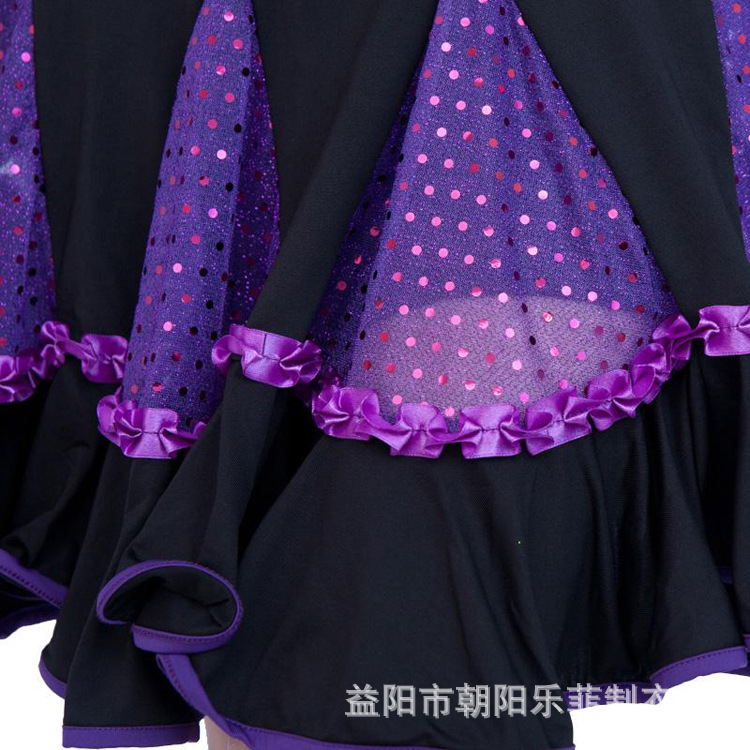 紫色裙子细节2
