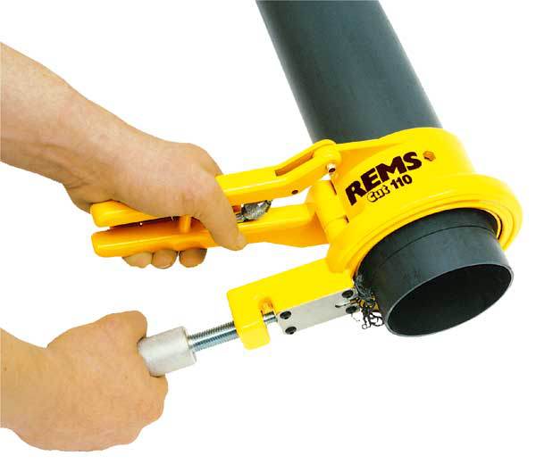 REMS Plast-Cut 110 管道切割和倒角工具