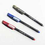 韩国慕那美慕那美MONAMI 2052黑蓝红办公学生0.5mm中性笔