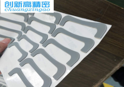 佛山创新高透明硅胶垫片 灰色硅胶脚垫