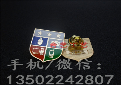 广州企业徽章厂家直销、公司徽章制作