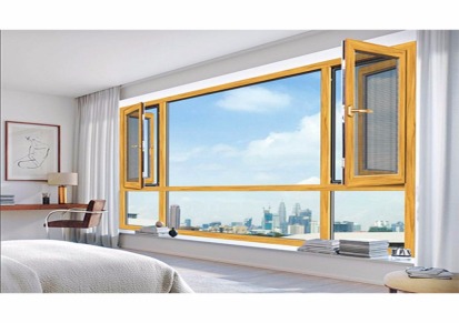 平开窗   铝合金门窗生产厂家    慕狮系统门窗  隔音