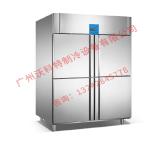 沃科特立式双门冰柜商用四门冷柜 冷藏冷冻双温柜制冷设备酒店冰箱