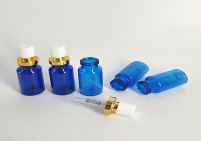 恒发塑业PET塑料瓶18牙15ML精油瓶卡口喷压泵瓶香水瓶分装瓶