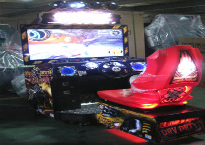 悠悠谷3D动感野蛮魔驱赛车机投币游戏机32寸大型电玩城游戏厅模拟娱乐