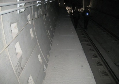 RPC水泥基城市轨道交通区间地铁疏散平台预制构件