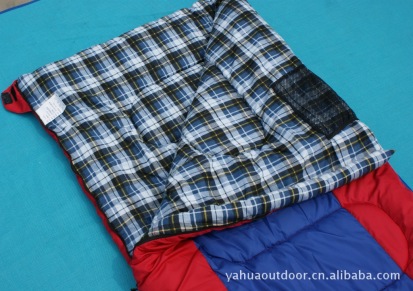 厂家直销 冬季 法兰绒超宽超保暖睡袋 高品质填充