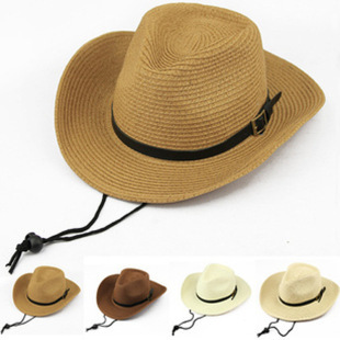 2014新款夏季韩版女式大沿帽遮阳帽太阳帽 可折叠度假出游草帽