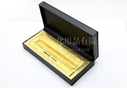黑色笔盒压线 单支笔文具盒 厂家直销便宜礼品盒