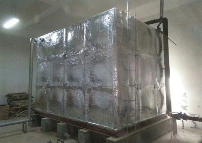 33立方装配式不锈钢水箱施工 绿凯水箱安装