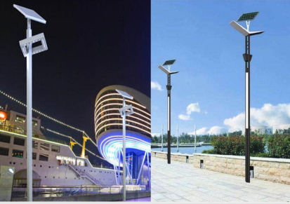 北京森海启航专业研发生产室外道路照明灯具 太阳能路灯 高杆灯 庭院灯厂家