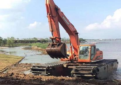 武汉附近水陆挖掘机租赁服务