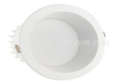 供应SMD筒灯 5寸18W压铸筒灯外壳 LED筒灯外壳 筒灯套件/配件