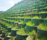 边坡防护hdpe土工格室泰安腾路生产植草护坡蜂巢约束系统
