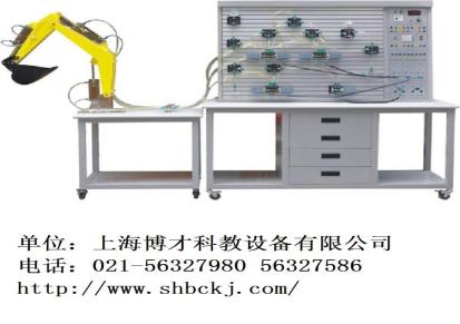 透明起重机液压系统实训装置,透明起重机液压系统与PLC控制实训装置,上海博才