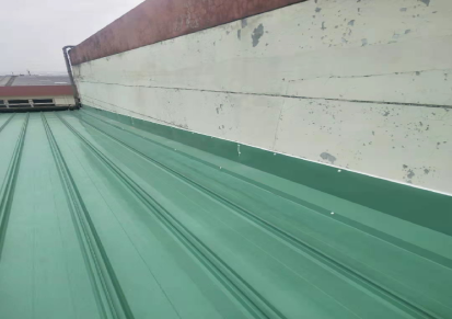 屋顶彩钢瓦翻新施工 钢结构厂房 铝镁锰板 保来德