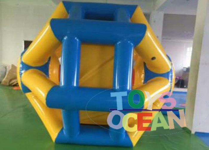 inflatable water roller wheel