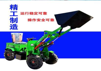 客纳养殖建设工程用装载机 小型电动装载机 充电式铲车