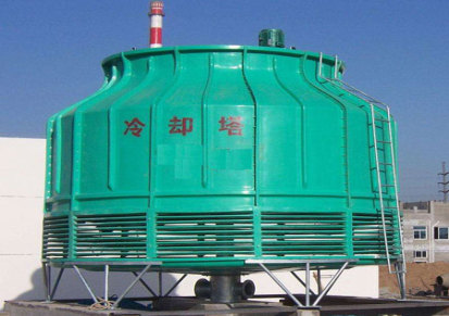 厂家定制横流式冷却塔 玻璃钢圆形冷却塔批发价格