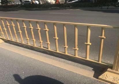 厂家直销城市道路护栏 市政交通中央隔离防撞锌钢道路护栏现货批发