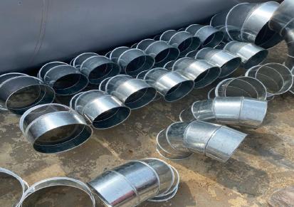 圣越达环保 废气处理管道系统 不锈钢螺旋风管 耐腐强度大