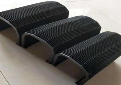 沧州华贸承定制防水风琴式防护罩-激光切割机设备专用机床防尘罩