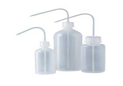 德国/VITLAB-洗瓶PE-LD材质螺帽和喷管PP材料白色透明实验室洗瓶