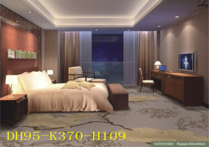 800g尼龙印花地毯--酒店客房、家庭卧房