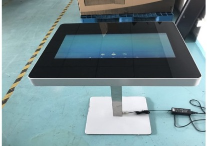 厂家直销21.5寸电容触摸桌餐厅酒店点餐智能查询互动桌触控一体机