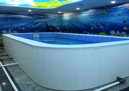 农村一体式钢结构游泳池 别墅拼装游泳池 北京泳悦厂家设计 定制