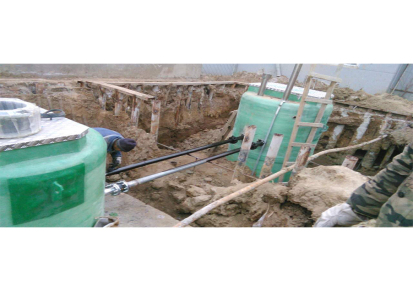 一体化泵站报价 专业技术 连宇环保工程玻璃钢一体化泵站厂家