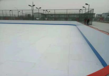 武汉滑冰训练必备仿真冰场人造滑冰场 人造四季冰场