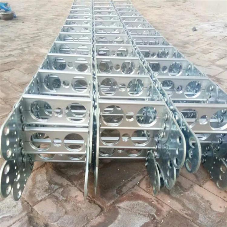 油管钢铝拖链 承重型拖链 沧州利川生产加工