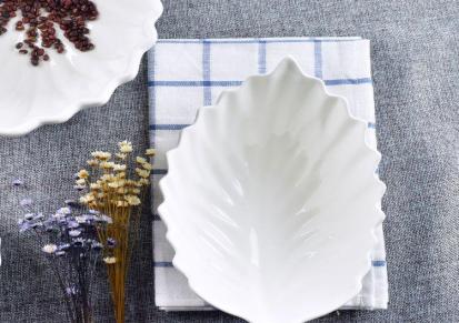水果沙拉碗陶瓷汤碗纯白色创意西式造型个性意面碗西式碗艺术餐具