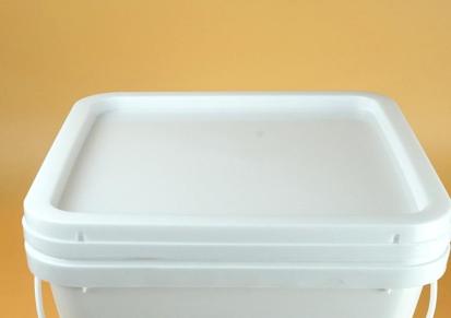 杰明塑业pp正方形美式工业塑料桶20kg石漆桶食品油桶