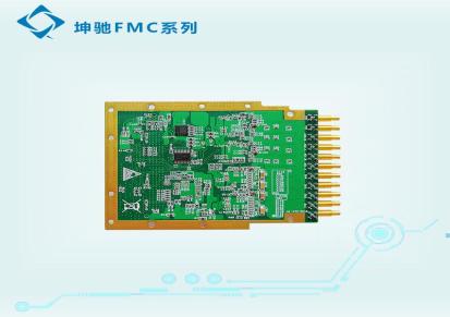 自主研发FMC子卡频率 300M-6GHz 射频收发子卡 坤驰科技 QT7351