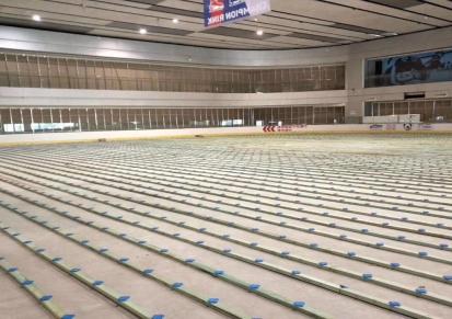 斯普体育篮球馆运动木地板厂家 运动木地板报价支持定制