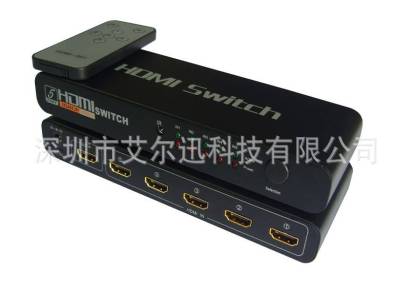 厂家直销 带遥控HDMI切换器 五进一出HDMI切换器 HDMI-501