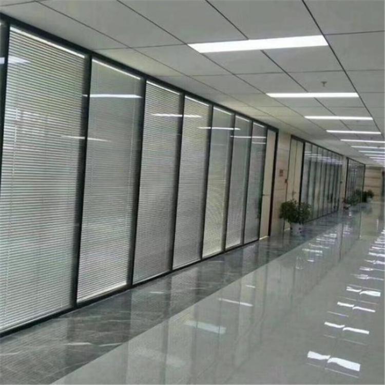 玻璃隔断 办公隔断玻璃百叶隔断 玻璃门长期供应 超宇隔墙