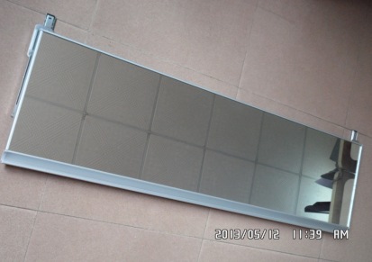 爱立家 衣柜推拉镜/穿衣镜伸缩镜/导轨+铝镜框 Xw04