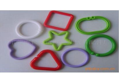 毛绒玩具胶圈配件 O型塑料圆环