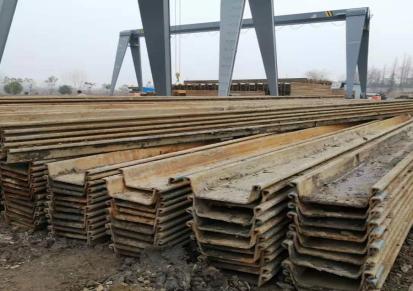 钢板桩打拔 敦云公司 专业提供6-18米拉森钢板桩租赁施工 质优价廉
