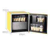 HCK哈士奇 小冰箱家用宿舍单门冷藏冷冻保鲜母婴母乳电冰箱小型