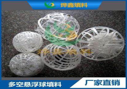 烨鑫环保厂家直销 悬浮球填料 多孔悬浮球生物填料 源头生产厂家特价优惠中