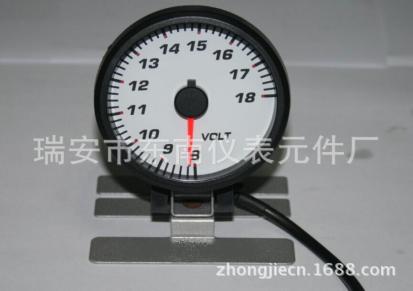 ZJ-0504电压表 汽车仪表 改装车电压表 改装水温表