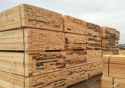 建筑木方工地支撑方木 厂家可按要求开料 4*7 4*8 4*9建筑工地木方