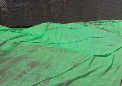 恒帆 密目式圆丝防尘覆盖网 8针防沙网 建筑工地 防护挡风 绿色遮阳网