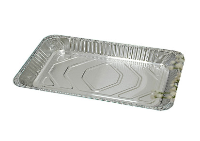 烧烤大号加厚铝箔餐盘长方形锡纸盒一次性铝箔餐盒大容量烤羊腿厨事顿