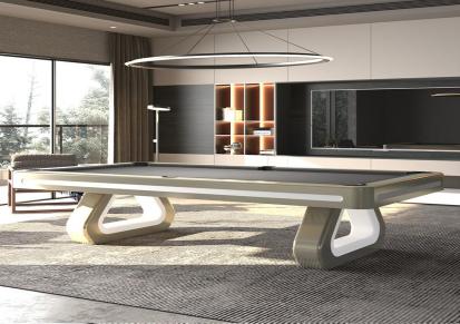 雀力光轮台球桌标准成人家用定制室内实木现代桌球台多功能乒乓球